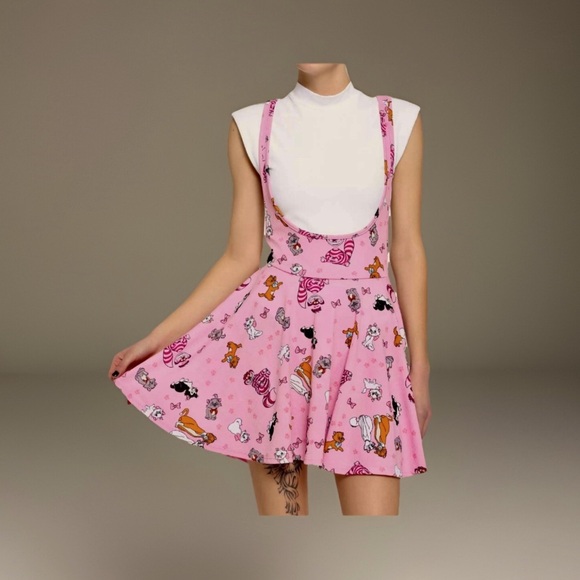 Disney Dresses & Skirts - Disney Pink Skater Skirt with Character Design